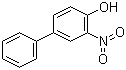 structure of CAS# 885-82-5, 4-Hydroxy-3-nitrobiphenyl