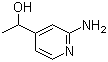 structure of CAS# 885266-91-1, 2-氨基-4-(1'-羟基乙基)吡啶