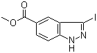 structure of CAS# 885271-25-0, 3-碘吲唑-5-羧酸甲酯