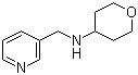 structure of CAS# 885277-42-9, N-(四氢-2H-吡喃-4-基)-3-吡啶甲胺