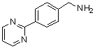 structure of CAS# 885466-44-4, 4-(2-嘧啶基)苯甲胺