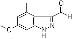 CAS # 885521-39-1, 6-Methoxy-4-methyl-1H-indazole-3-carboxaldehyde