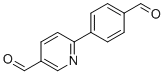 structure of CAS# 885950-11-8, 6-(4-甲酰基苯基)烟醛