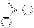structure of CAS# 886-38-4, 二苯基环丙烯酮