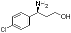 structure of CAS# 886061-26-3, (S)-3-Amino-3-(4-chlorophenyl)propan-1-ol