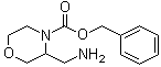CAS 登录号：886363-09-3, 3-(氨基甲基)-4-吗啉羧酸苄酯