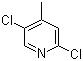 structure of CAS# 886365-00-0, 2,5-二氯-4-甲基吡啶