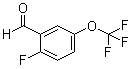 structure of CAS# 886497-81-0, 2-Fluoro-5-trifluoromethoxybenzaldehyde