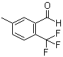 structure of CAS# 886502-76-7, 5-Methyl-2-(trifluoromethyl)benzaldehyde