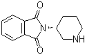 CAS 登录号：886588-61-0, 2-(3R)-3-哌啶基-1H-异吲哚-1,3(2H)-二酮
