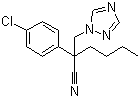 structure of CAS# 88671-89-0, Myclobutanil