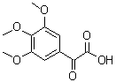 structure of CAS# 88755-16-2, 3,4,5-Trimethoxy-alpha-oxobenzeneacetic acid