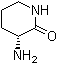 structure of CAS# 88763-76-2, (R)-3-Amino-2-piperidinone