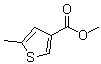 structure of CAS# 88770-18-7, 5-Methyl-3-thiophenecarboxylic acid methyl ester