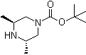 structure of CAS# 888327-50-2, (3S,5S)-3,5-二甲基-1-哌嗪羧酸叔丁酯