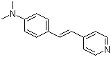 structure of CAS# 889-36-1, 4-[4-(二甲基氨基)苯乙烯基]吡啶