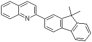 structure of CAS# 889750-37-2, 2-(9,9-Dimethyl-9H-fluoren-2-yl)quinoline