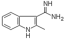 structure of CAS# 889944-18-7, 2-甲基-1H-吲哚-3-甲脒