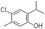 structure of CAS# 89-68-9, 4-氯-2-异丙基-5-甲基苯酚