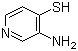 structure of CAS# 89002-13-1, 3-Amino-4-mercaptopyridine