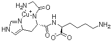 structure of CAS# 89030-95-5, GHK 铜