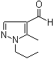 structure of CAS# 890652-02-5, 5-Methyl-1-propyl-1H-pyrazole-4-carboxaldehyde