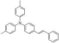 CAS 登录号：89114-75-0, N,N-双(4-甲基苯基)-4-(2-苯乙烯基)苯胺