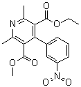 structure of CAS# 89267-41-4, Dehydronitrendipine