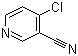 structure of CAS# 89284-61-7, 4-Chloro-3-cyanopyridine