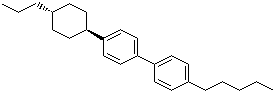 CAS 登录号：89356-09-2, 反式-4-(4-丙基环己基)-4'-戊基-1,1'-联苯
