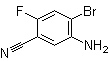 structure of CAS# 893615-28-6, 5-氨基-4-溴-2-氟苯甲腈