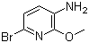 structure of CAS# 89466-18-2, 3-Amino-6-bromo-2-methoxypyridine
