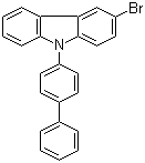 structure of CAS# 894791-46-9, 9-[1,1'-联苯-4-基]-3-溴-9H-咔唑