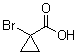 structure of CAS# 89544-84-3, 1-Bromocyclopropanecarboxylic acid