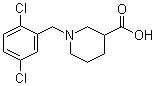 CAS # 896045-33-3, 1-[(2,5-Dichlorophenyl)methyl]-3-piperidinecarboxylic acid