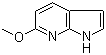 structure of CAS# 896722-53-5, 6-Methoxy-7-azaindole