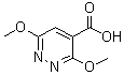 CAS # 89694-24-6, 3,6-Dimethoxy-4-pyridazinecarboxylic acid, 3,6-Dimethoxypyridazine-4-carboxylic acid