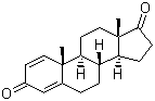 structure of CAS# 897-06-3, 1,4-雄烯二酮