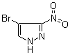 structure of CAS# 89717-64-6, 4-溴-3-硝基-1H-吡唑