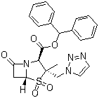 structure of CAS# 89789-07-1, Tazobactam diphenylmethyl ester