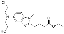 structure of CAS# 898224-95-8, 苯达莫司汀单羟基酸乙基酯