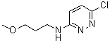 CAS 登录号：898656-60-5, 6-氯-N-(3-甲氧基丙基)-3-哒嗪胺