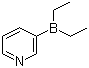 CAS 登录号：89878-14-8, 二乙基(3-吡啶基)硼烷