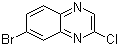 structure of CAS# 89891-65-6, 7-溴-2-氯喹喔啉
