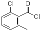 structure of CAS# 89894-44-0, 2-氯-6-甲基苯甲酰氯
