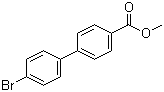 structure of CAS# 89901-03-1, 4'-溴[1,1'-联苯]-4-甲酸甲酯