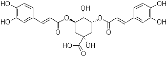 CAS 登录号：89919-62-0, (-)-3,5-二咖啡酰奎宁酸
