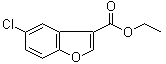 structure of CAS# 899795-65-4, 5-氯-3-苯并呋喃羧酸乙酯