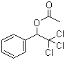 structure of CAS# 90-17-5, alpha-(三氯甲基)苄基醇乙酸酯