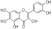 structure of CAS# 90-18-6, 3,3',4',5,6,7-Hexahydroxyflavone
